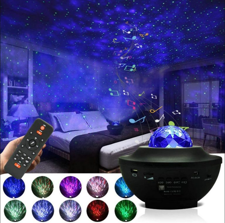 Galaxy Ocean Wave Light Projector – Soothing LED Lights with Ocean Wave Effects