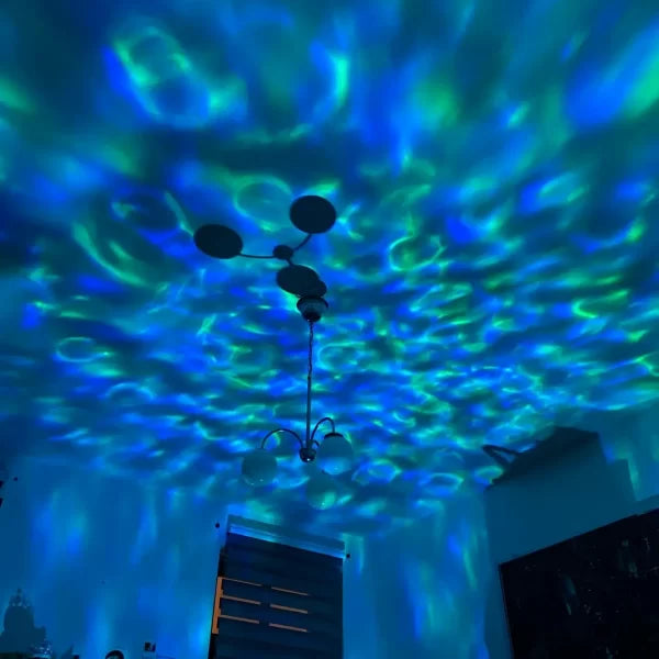 Galaxy Ocean Wave Light Projector – Soothing LED Lights with Ocean Wave Effects